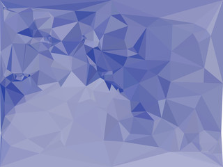 Geometric low polygonal mosaic backdrop. Vector clip art.