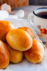 carrot cake with walnuts, prunes and dried apricots on a dark wood background. tinting. selective focus