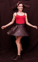 Naklejka premium Portrait of a beautiful woman