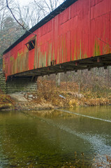 Obraz premium Bakers Camp Covered Bridge
