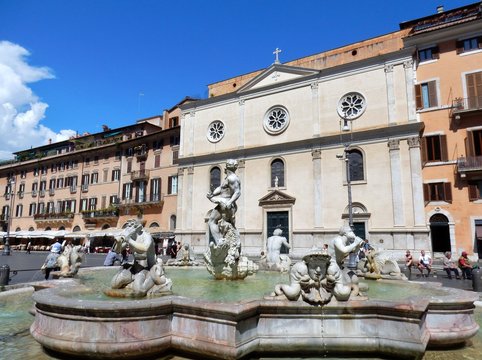Roma - Fontana del Moro