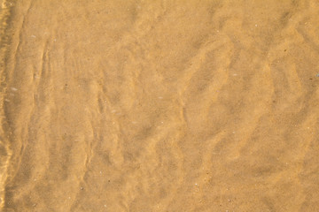 beautiful sea sand sky and summer day