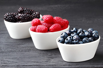 Fresh forest fruits