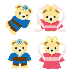 七夕　くまの織姫と彦星