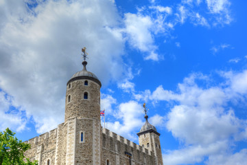 Fototapeta na wymiar Tower of London in London, UK