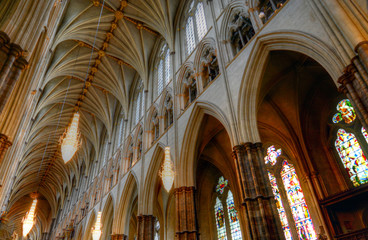 Westminster Abbey in London, UK