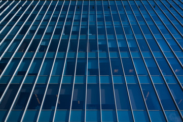 Modern office buildings