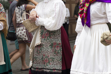 Traditional galician costume