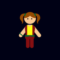 little girl, kid, child, cute girl