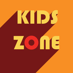 Motivating quotes. Vector background. Kids zone