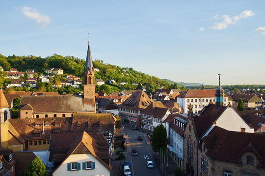 Ortsmitte von Weingarten