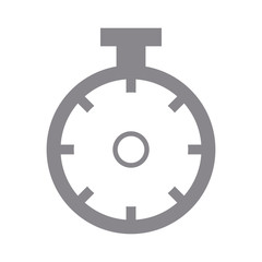 sportwatch time timer chronometer display vector illustration