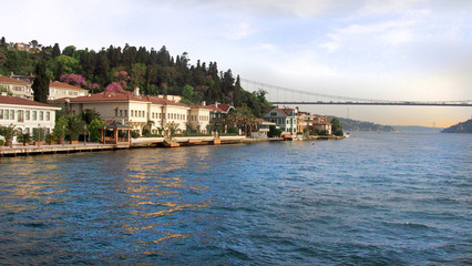 Fototapeta premium The slopes of the Bosphorus