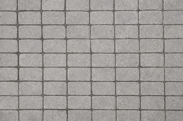 Old grey stone pavement background