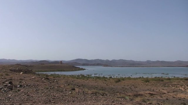 Mansor Dahbi lake, pan-shot