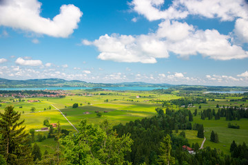 Fototapeta na wymiar Landscape of Bavaria, Germany