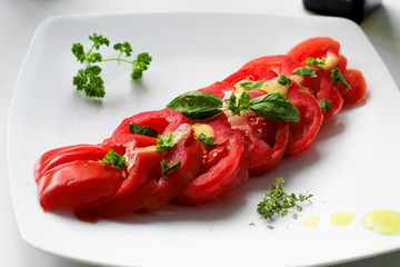 Salade de tomates