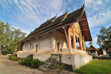 Buddhist  temple Wat Aham Outamathany in Luang Prabang in Laos.   © robnaw