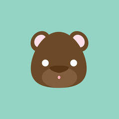 bear face expression