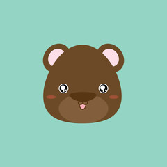 bear face expression