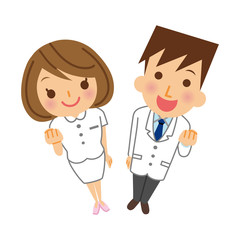 医師とナース