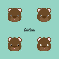 bear face expression