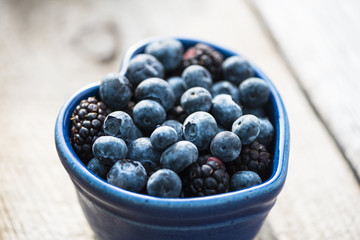 Blueberry Heart