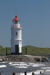 old lighthouse in Vladivostok © vasilevich