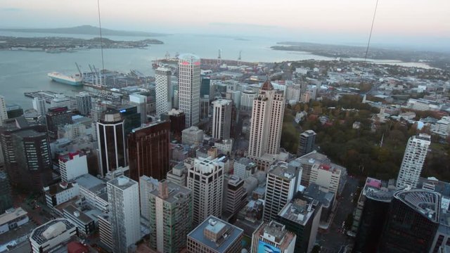 Person jumps off Auckland city Sky Tower