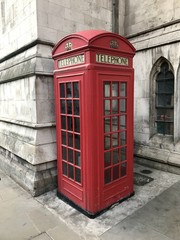 Obraz premium London Telephone Booth