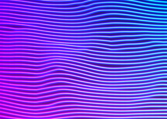 Neon lines background with glowing 80s new retro vapor wave style