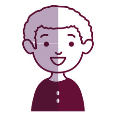 little boy avatar character vector illustration design
