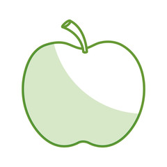 apple fruit isolated icon vector illustration design