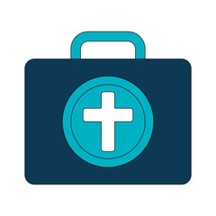 medical kit isolated icon vector illustration design
