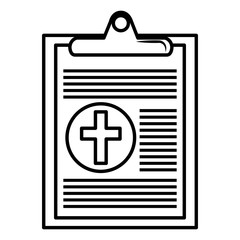 medical order isolated icon vector illustration design