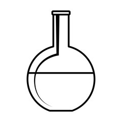 tube test with blood icon vector illustration design