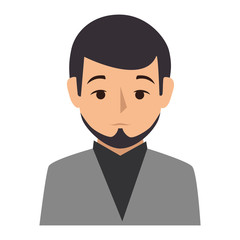 businessman worker isolated icon vector illustration design