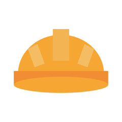 helmet industrial security icon image vector illustration design 