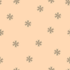 Abstract beauty Christmas and New Year star Seamless Pattern background. Illustration