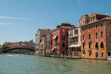 Fototapeta na wymiar Ponte dell' Accademia, Venice, Italy.
