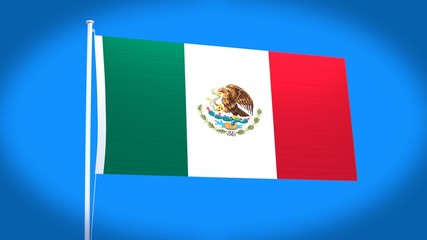 the national flag of Mexico