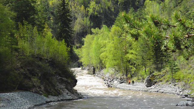 river ursul out Altai