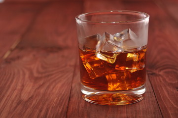 whiskey with ice