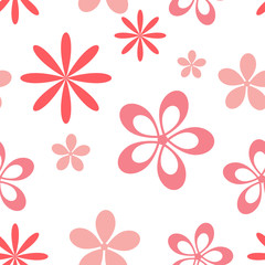 Flower seamless pattern. Floral seamless pattern. Seamless pattern with flowers. Seamless pattern with floral background