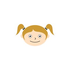 children head cartoon vector