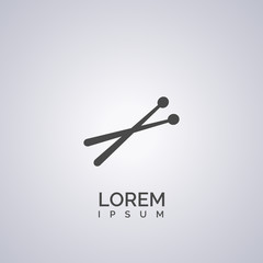 Drum sticks icon