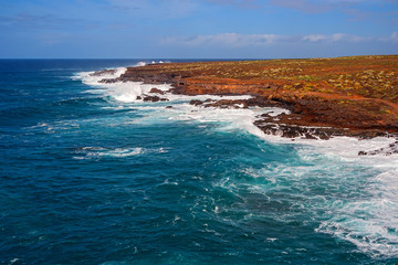 Tenerife rocky coast