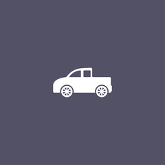 pickup icon. car sign