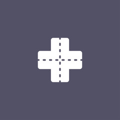 Obraz premium road icon. way sign