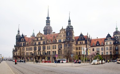 cityscape of DRESDEN Old city